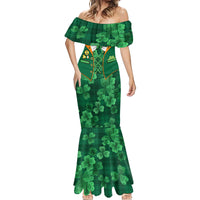 Happy St Patricks Day We Wear Green Suit Mermaid Dress - Wonder Print Shop