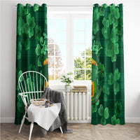 Happy St Patricks Day We Wear Green Suit Window Curtain - Wonder Print Shop