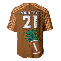 Custom Hawaii Honolulu Bowl Baseball Jersey With Kakau Tribal Pattern LT9 - Wonder Print Shop