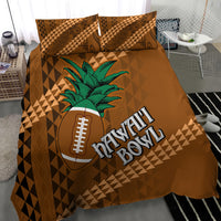 Custom Hawaii Honolulu Bowl Bedding Set With Kakau Tribal Pattern LT9 - Wonder Print Shop
