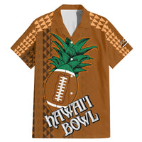 Custom Hawaii Honolulu Bowl Family Matching Mermaid Dress and Hawaiian Shirt With Kakau Tribal Pattern LT9 - Wonder Print Shop