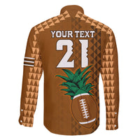 Custom Hawaii Honolulu Bowl Family Matching Off Shoulder Short Dress and Hawaiian Shirt With Kakau Tribal Pattern LT9 - Wonder Print Shop