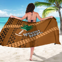 Custom Hawaii Honolulu Bowl Sarong With Kakau Tribal Pattern - Wonder Print Shop