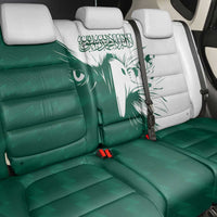 Saudi Arabia Falcon Back Car Seat Cover Simple Saudi Pattern LT9 - Wonder Print Shop