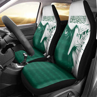 Saudi Arabia Falcon Car Seat Cover Simple Saudi Pattern LT9 - Wonder Print Shop