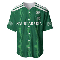 Custom Saudi Arabia Football Baseball Jersey Green Al -Arabiyyah Concept 23-2024 LT9 - Wonder Print Shop