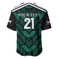 Custom UAE Football Baseball Jersey Green Concept 19-2020 LT9 - Wonder Print Shop