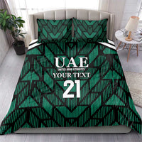 Custom UAE Football Bedding Set Green Concept 19-2020 LT9 - Wonder Print Shop