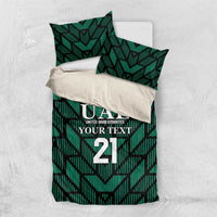 Custom UAE Football Bedding Set Green Concept 19-2020 LT9 - Wonder Print Shop