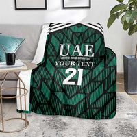 Custom UAE Football Blanket Green Concept 19-2020 LT9