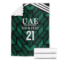Custom UAE Football Blanket Green Concept 19-2020 LT9