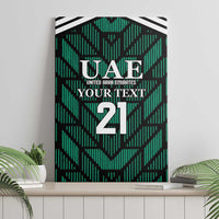 Custom UAE Football Canvas Wall Art Green Concept 19-2020 LT9 - Wonder Print Shop