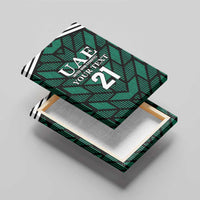 Custom UAE Football Canvas Wall Art Green Concept 19-2020 LT9 - Wonder Print Shop