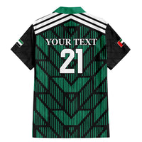 Custom UAE Football Family Matching Mermaid Dress and Hawaiian Shirt Green Concept 19-2020 LT9 - Wonder Print Shop
