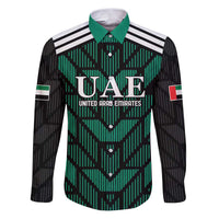 Custom UAE Football Family Matching Puletasi and Hawaiian Shirt Green Concept 19-2020 - Wonder Print Shop