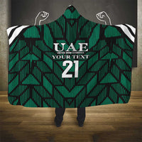 Custom UAE Football Hooded Blanket Green Concept 19-2020 LT9