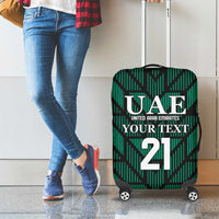 Custom UAE Football Luggage Cover Green Concept 19-2020 - Wonder Print Shop