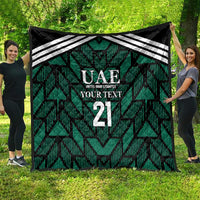 Custom UAE Football Quilt Green Concept 19-2020 - Wonder Print Shop