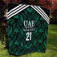 Custom UAE Football Quilt Green Concept 19-2020 - Wonder Print Shop