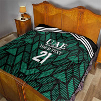 Custom UAE Football Quilt Green Concept 19-2020 - Wonder Print Shop