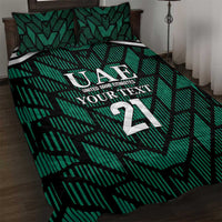 Custom UAE Football Quilt Bed Set Green Concept 19-2020 - Wonder Print Shop
