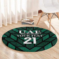 Custom UAE Football Round Carpet Green Concept 19-2020 LT9