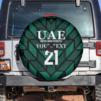 Custom UAE Football Spare Tire Cover Green Concept 19-2020 - Wonder Print Shop