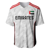 Custom UAE Football Baseball Jersey The Whites Concept 19-2020 LT9 - Wonder Print Shop