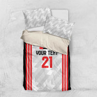 Custom UAE Football Bedding Set The Whites Concept 19-2020 LT9 - Wonder Print Shop