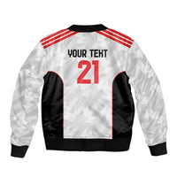 Custom UAE Football Bomber Jacket The Whites Concept 19-2020 LT9 - Wonder Print Shop