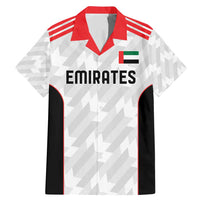 Custom UAE Football Family Matching Mermaid Dress and Hawaiian Shirt The Whites Concept 19-2020 LT9 - Wonder Print Shop