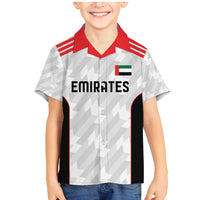 Custom UAE Football Family Matching Mermaid Dress and Hawaiian Shirt The Whites Concept 19-2020 LT9 - Wonder Print Shop
