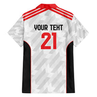 Custom UAE Football Family Matching Tank Maxi Dress and Hawaiian Shirt The Whites Concept 19-2020 - Wonder Print Shop