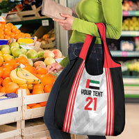 Custom UAE Football Grocery Bag The Whites Concept 19-2020