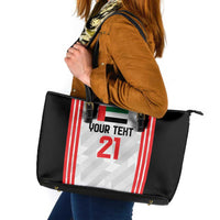 Custom UAE Football Leather Tote Bag The Whites Concept 19-2020 - Wonder Print Shop