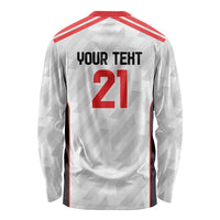 Custom UAE Football Long Sleeve Shirt The Whites Concept 19-2020 - Wonder Print Shop