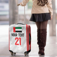 Custom UAE Football Luggage Cover The Whites Concept 19-2020 - Wonder Print Shop