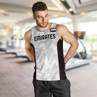 Custom UAE Football Men Tank Top The Whites Concept 19-2020 - Wonder Print Shop