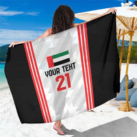 Custom UAE Football Sarong The Whites Concept 19-2020 - Wonder Print Shop