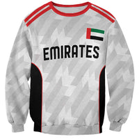 Custom UAE Football Sweatshirt The Whites Concept 19-2020 - Wonder Print Shop
