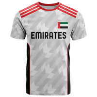 Custom UAE Football T Shirt The Whites Concept 19-2020 - Wonder Print Shop