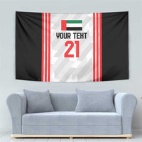 Custom UAE Football Tapestry The Whites Concept 19-2020 - Wonder Print Shop