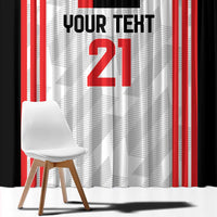 Custom UAE Football Window Curtain The Whites Concept 19-2020 - Wonder Print Shop