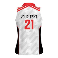 Custom UAE Football Women Sleeveless Polo Shirt The Whites Concept 19-2020 - Wonder Print Shop