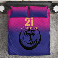 Custom UAE Cricket Bedding Set United Arab Emirates Falcon Sporty Pattern LT9 - Wonder Print Shop