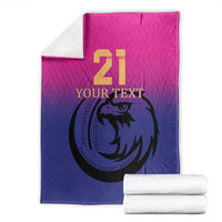 Custom UAE Cricket Blanket United Arab Emirates Falcon Sporty Pattern LT9