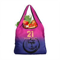 Custom UAE Cricket Grocery Bag United Arab Emirates Falcon Sporty Pattern
