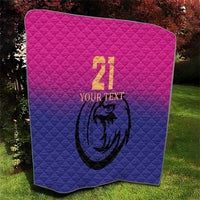 Custom UAE Cricket Quilt United Arab Emirates Falcon Sporty Pattern - Wonder Print Shop