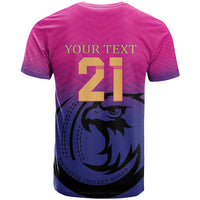 Custom UAE Cricket T Shirt United Arab Emirates Falcon Sporty Pattern - Wonder Print Shop