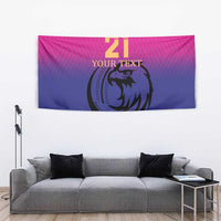 Custom UAE Cricket Tapestry United Arab Emirates Falcon Sporty Pattern - Wonder Print Shop